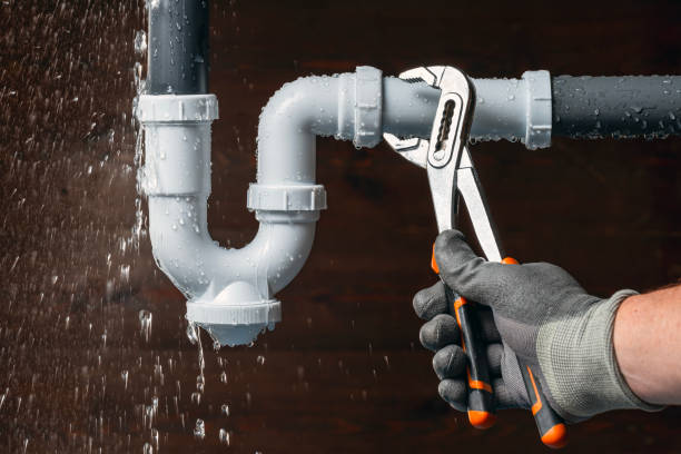 Professional Drain Cleaning technician working in Bedminster, NJ